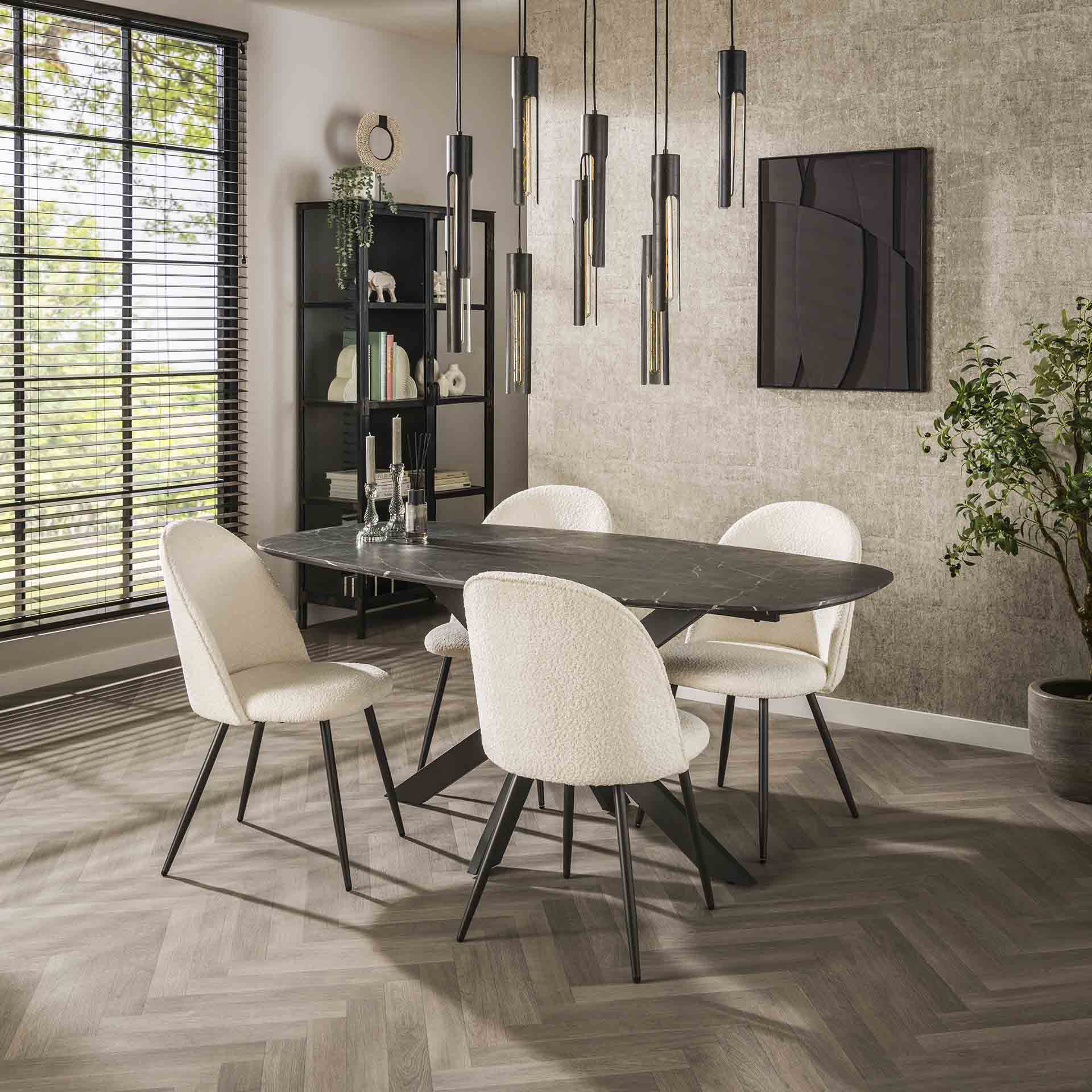 Eettafel Deens Ovaal 180 cm
