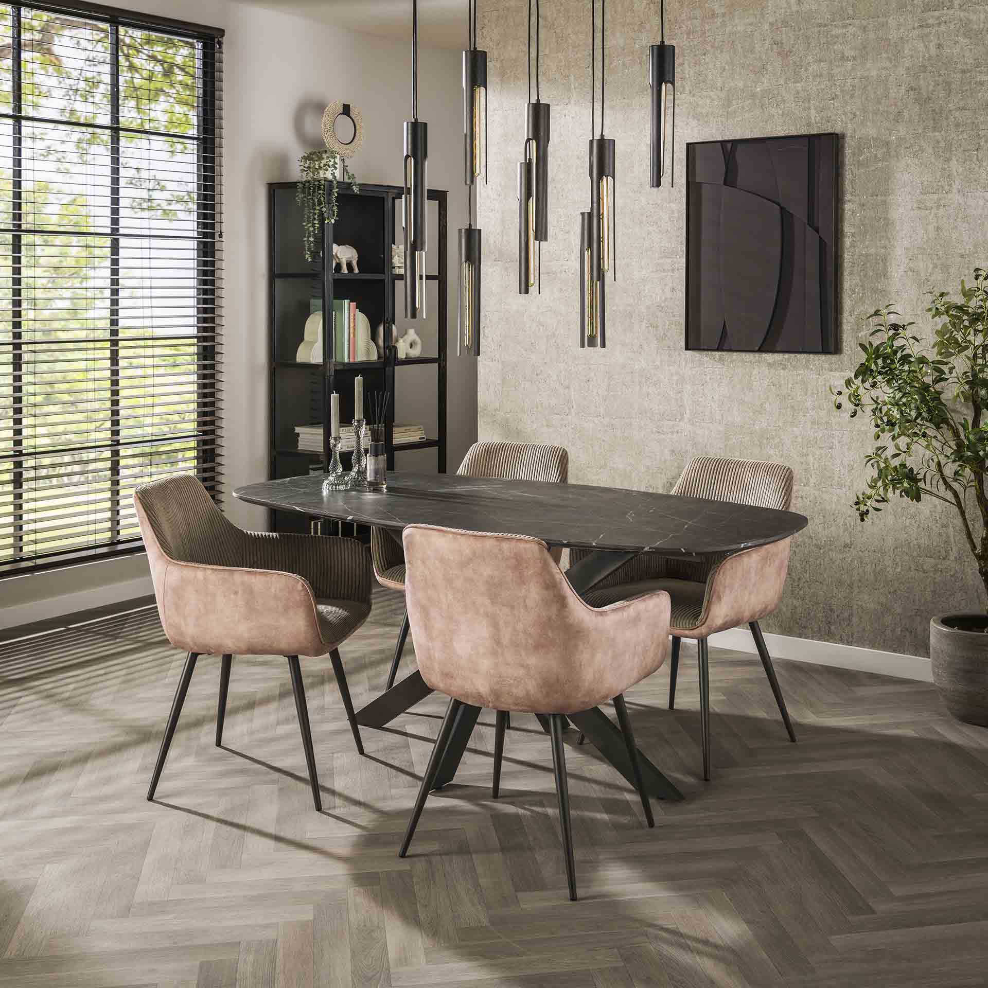Eettafel Deens Ovaal 180 cm