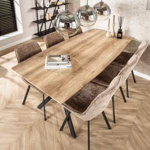 Eettafel ovaal 190 cm