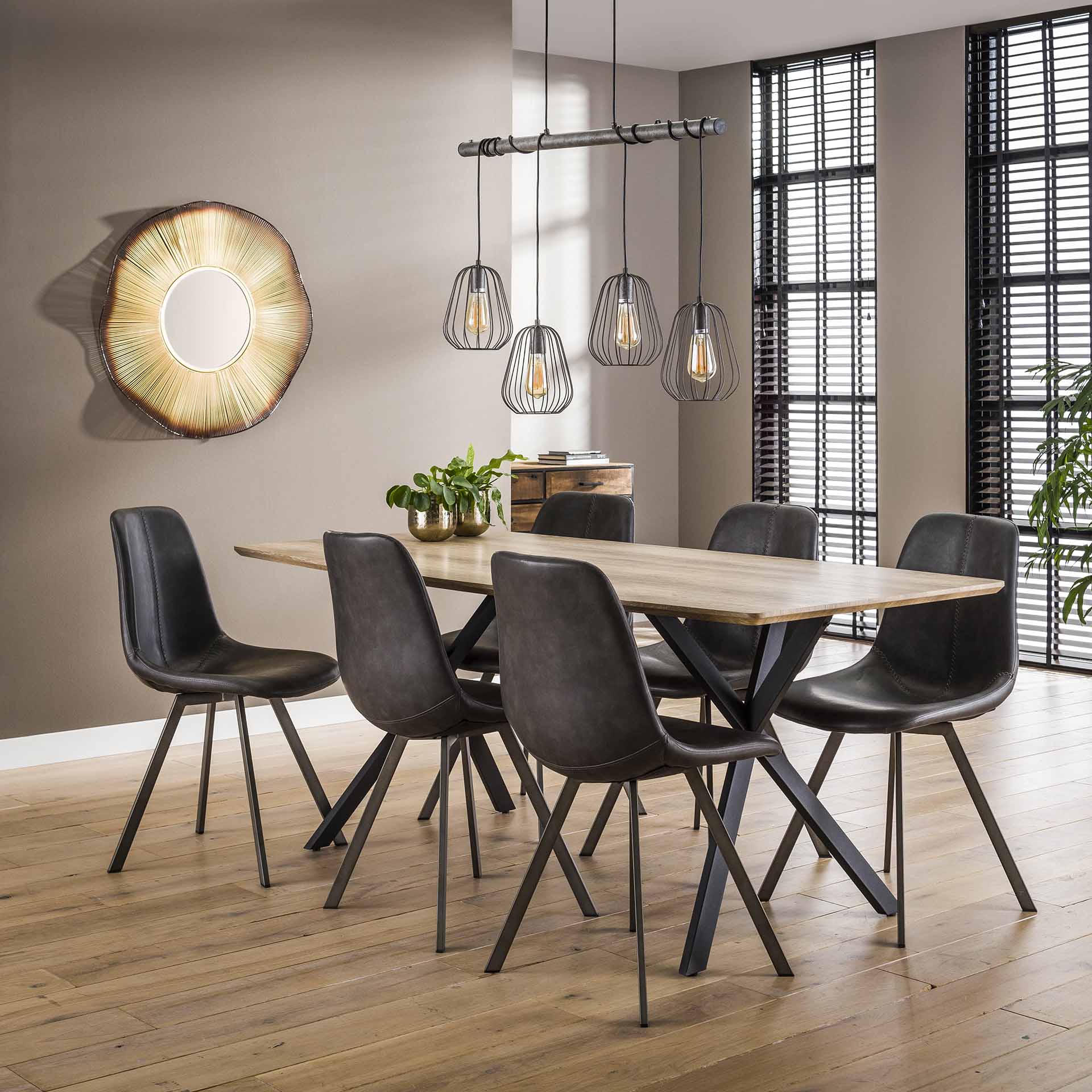 Eettafel ovaal 190 cm