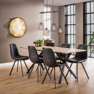 Eettafel ovaal 190 cm