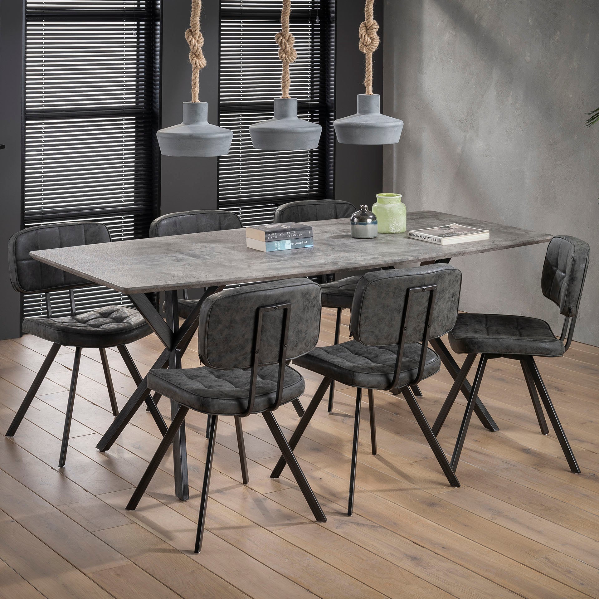 Eettafel ovaal 190 cm
