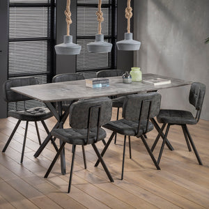 Eettafel ovaal 190 cm