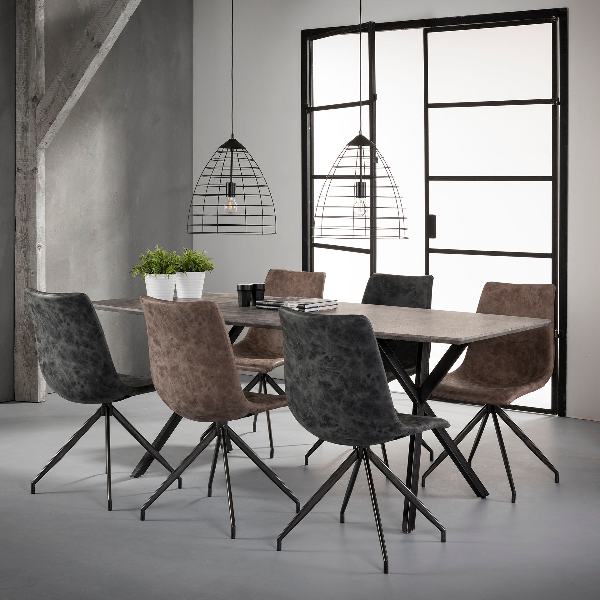 Eettafel ovaal 190 cm