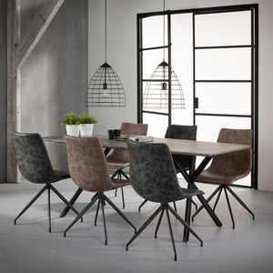 Eettafel ovaal 190 cm