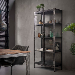 Vitrinekast Rift Metal
