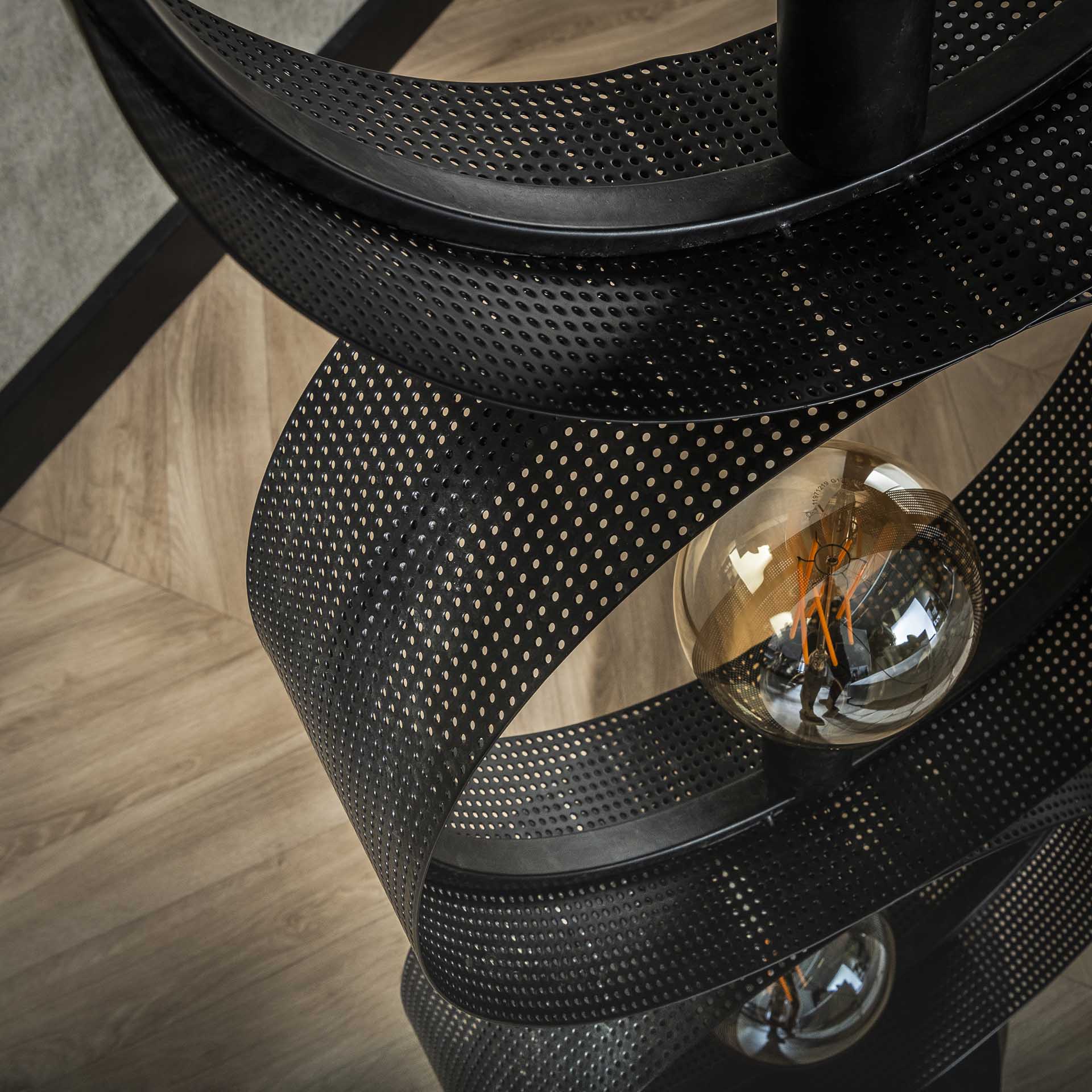 Vloerlamp Ring 4L - Charcoal