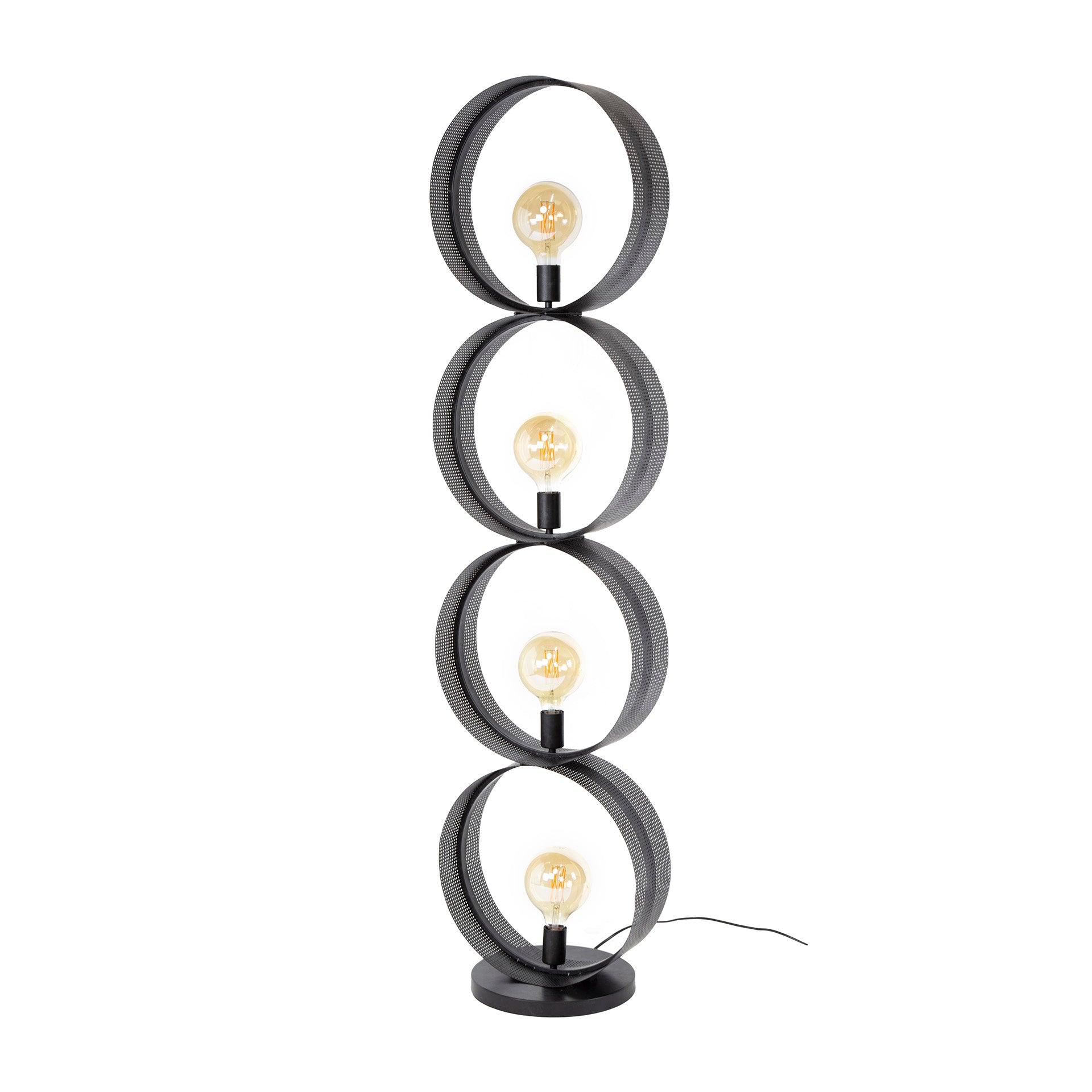 Vloerlamp Ring 4L - Charcoal
