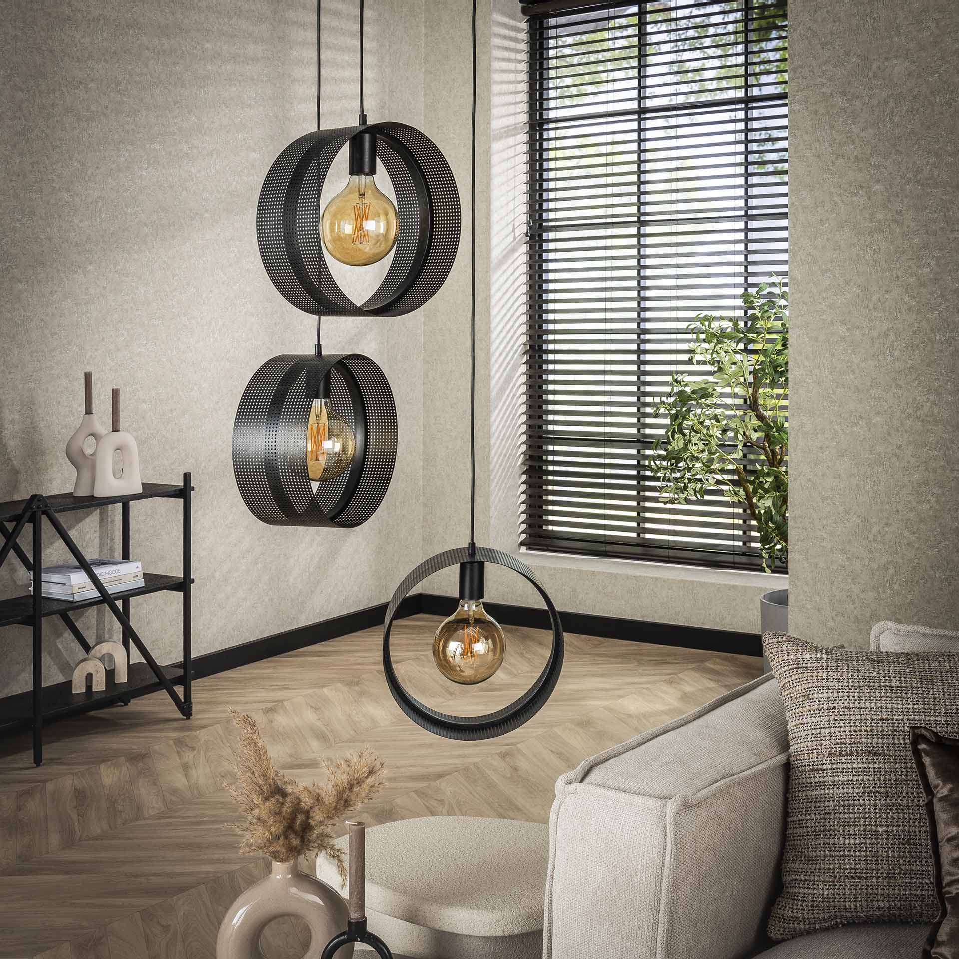 Hanglamp Charcoal - Industrieel Design