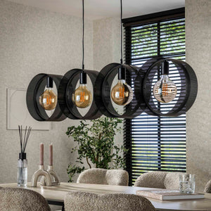 Hanglamp 4L geperforeerde ring