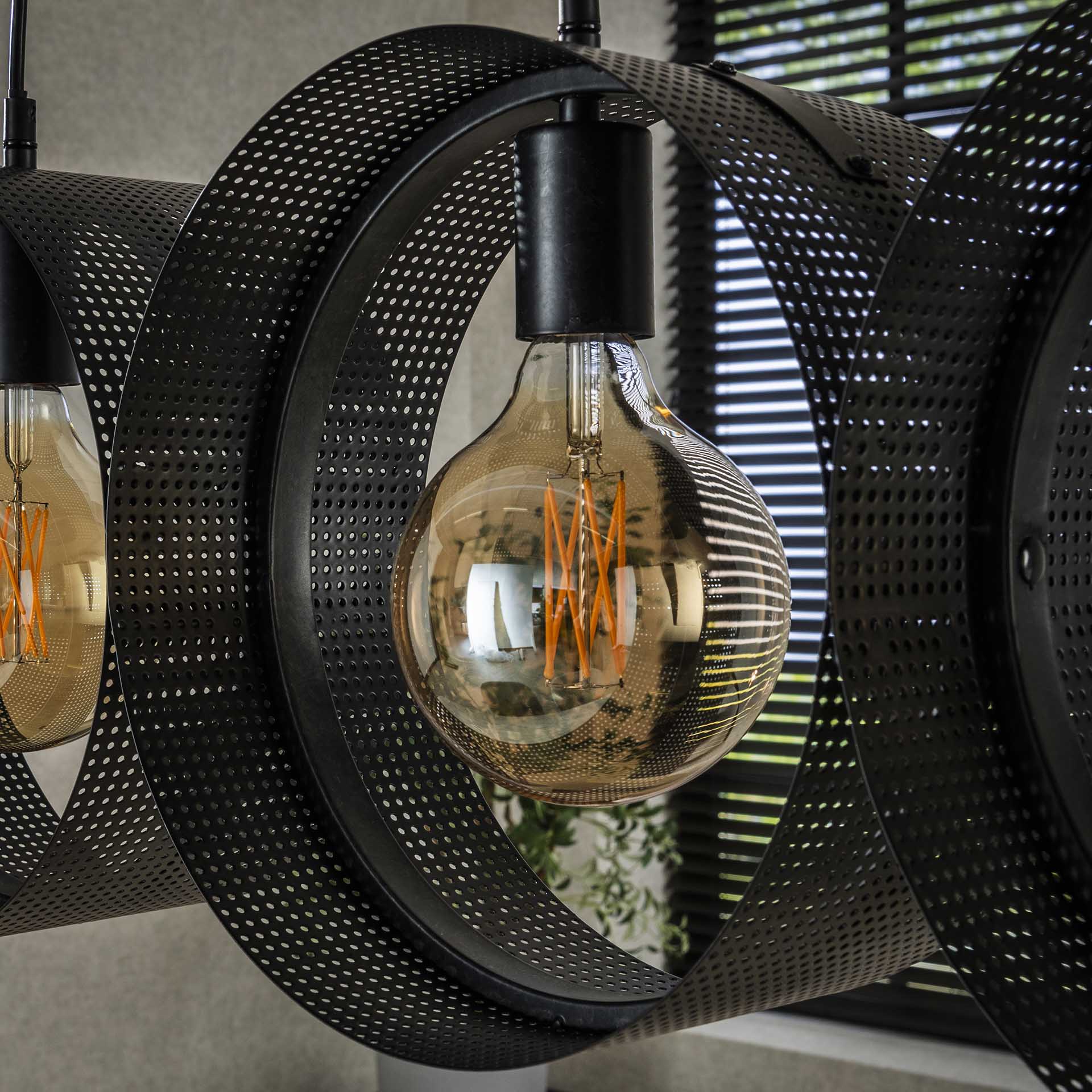 Hanglamp 4L geperforeerde ring
