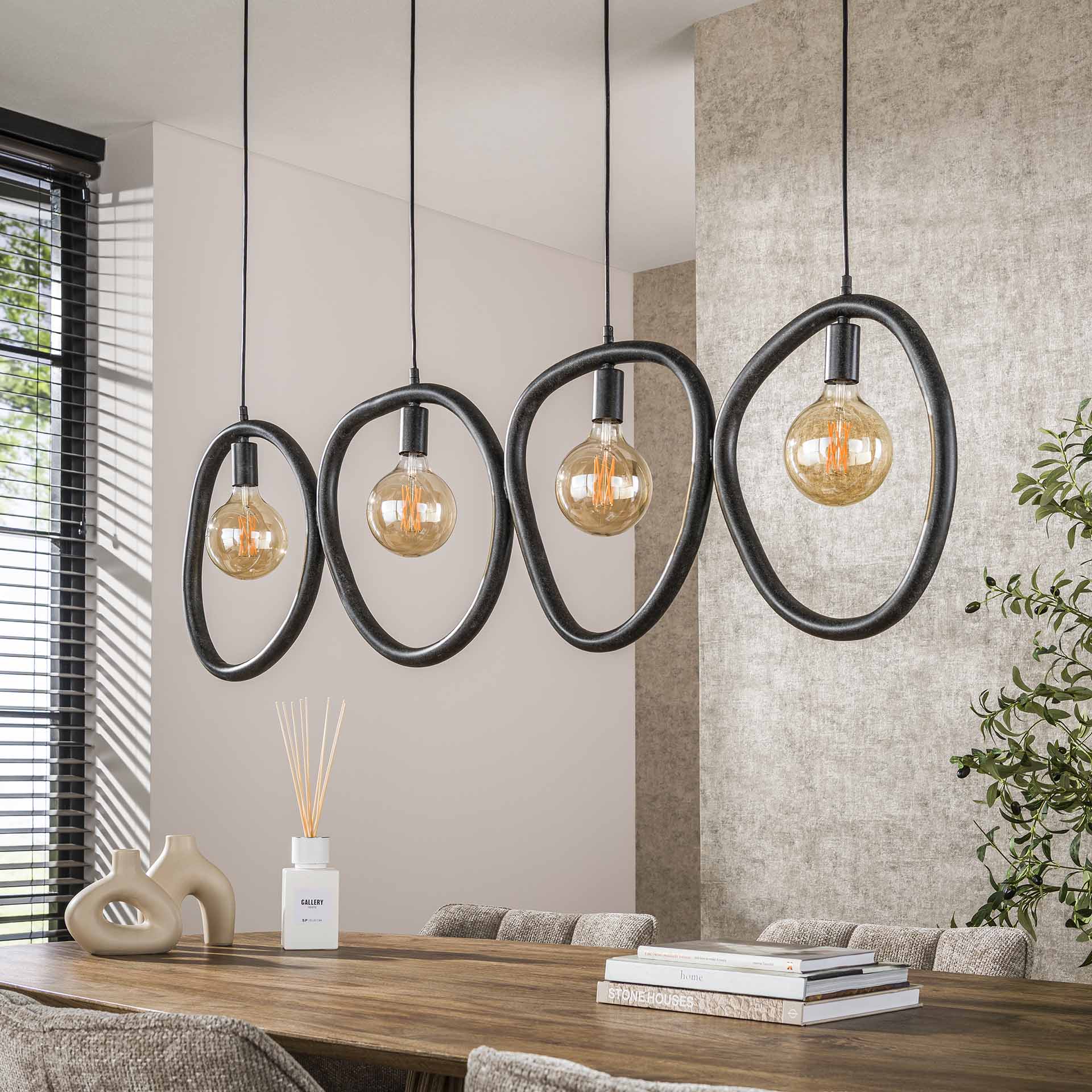 Hanglamp Pebble - 4 lichtpunten