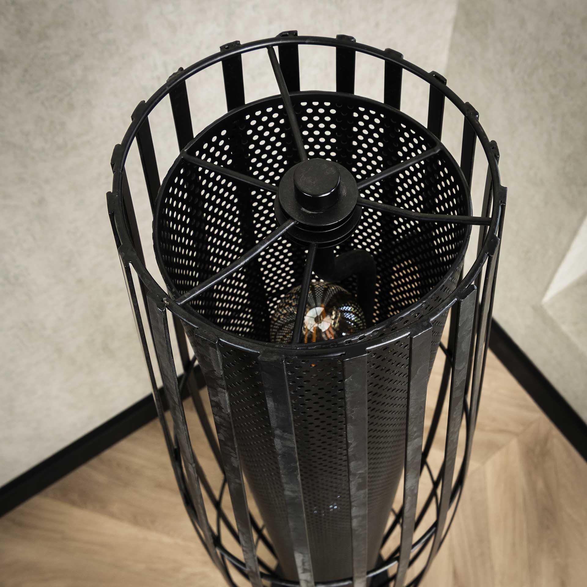 Vloerlamp Cylinder Mesh