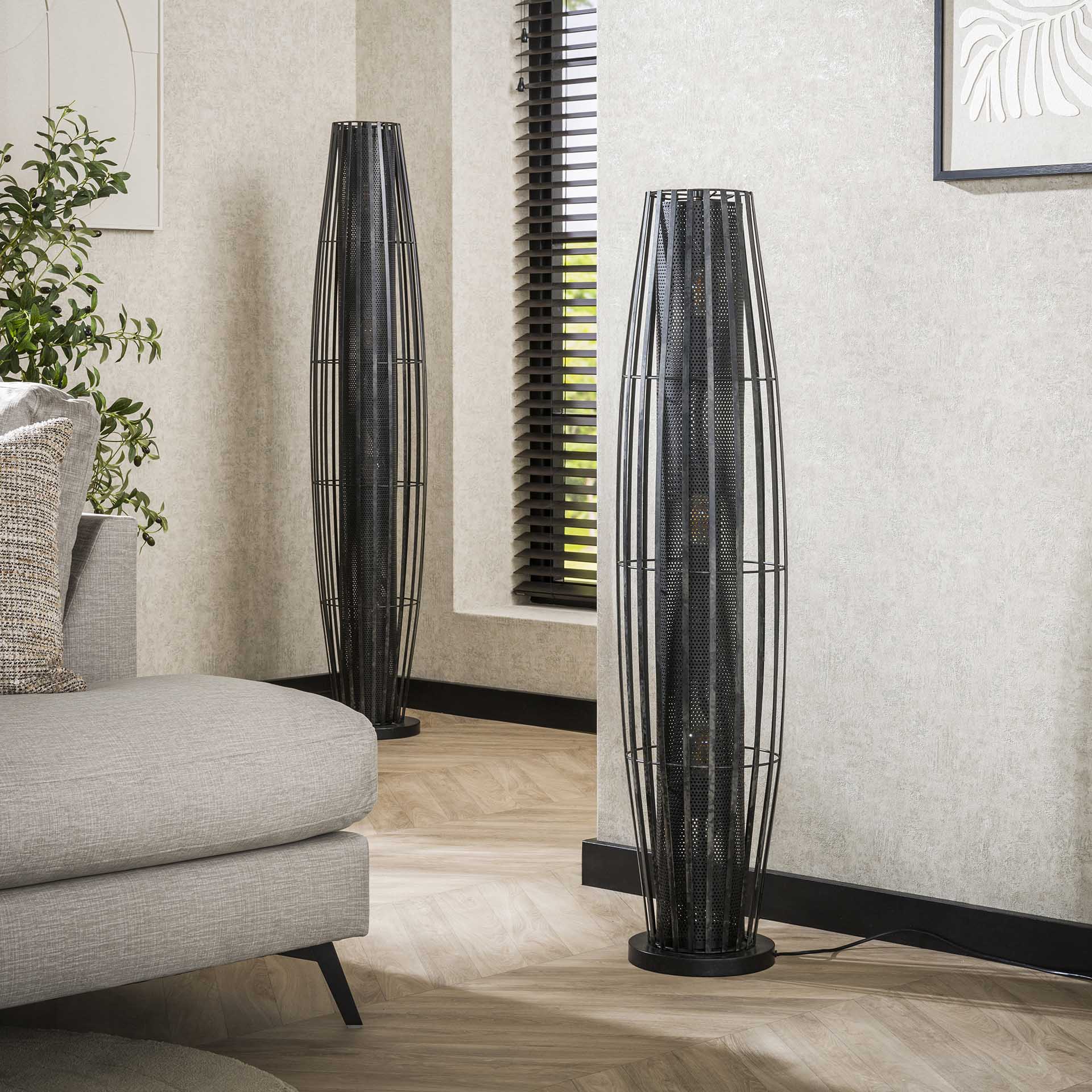 Vloerlamp Cylinder Mesh