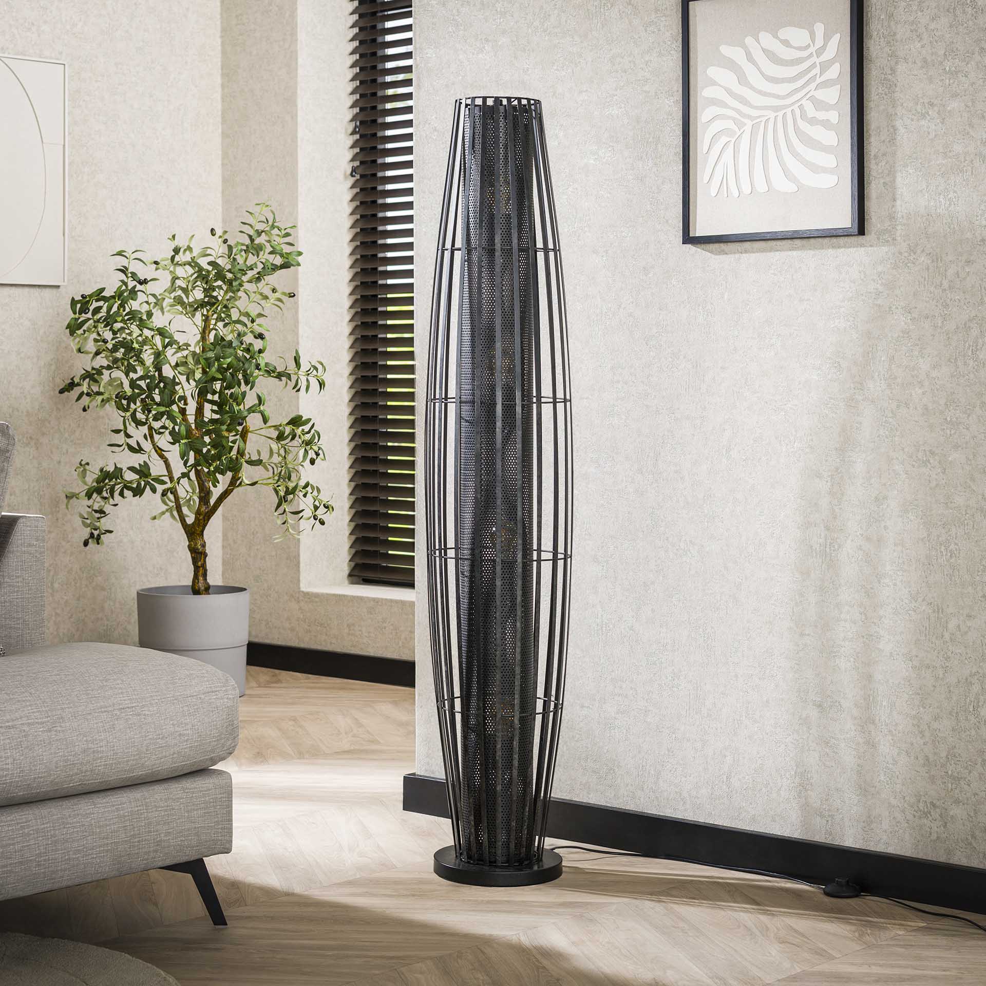 Vloerlamp Cylinder Mesh