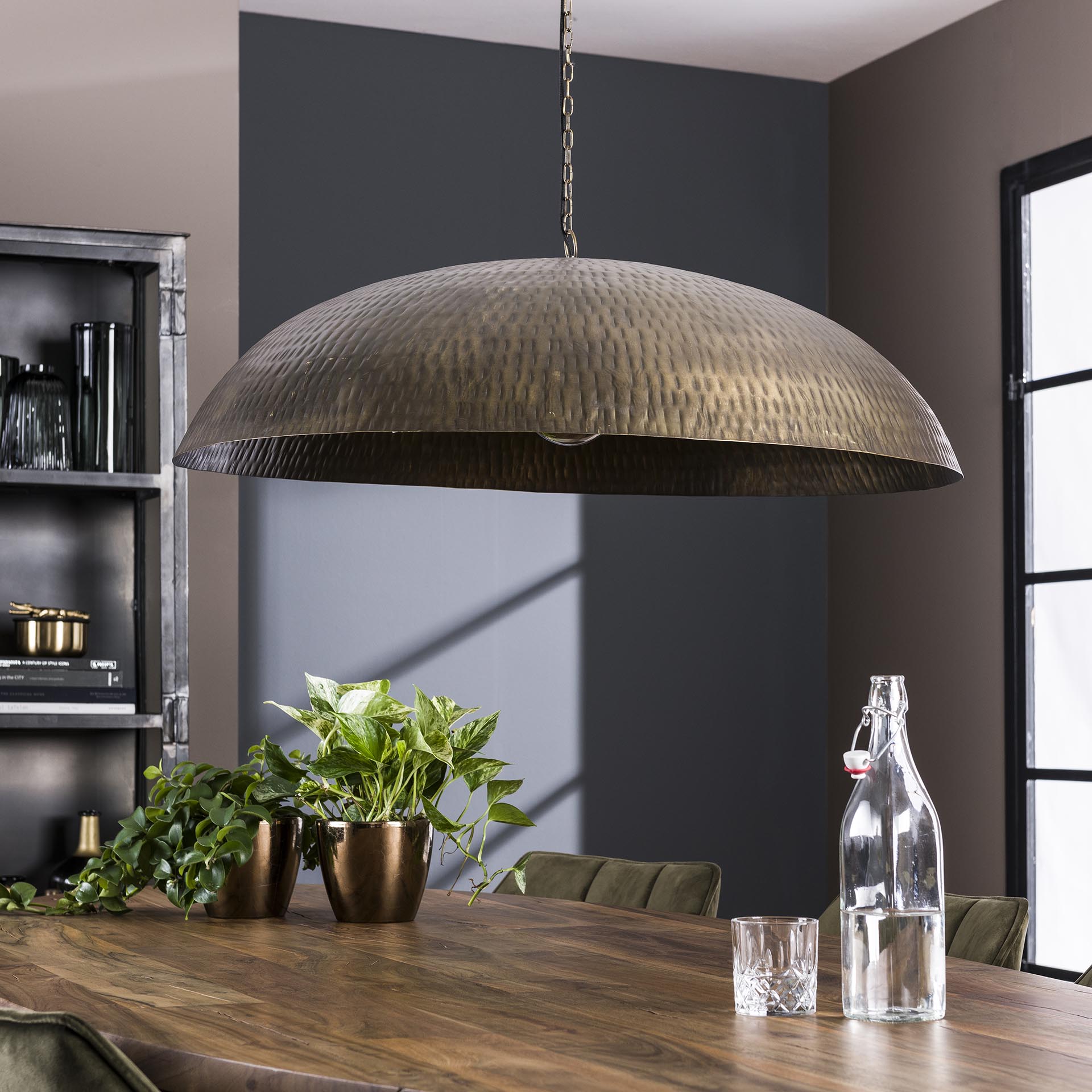 Hanglamp Antiek Brons - Ø 90 cm