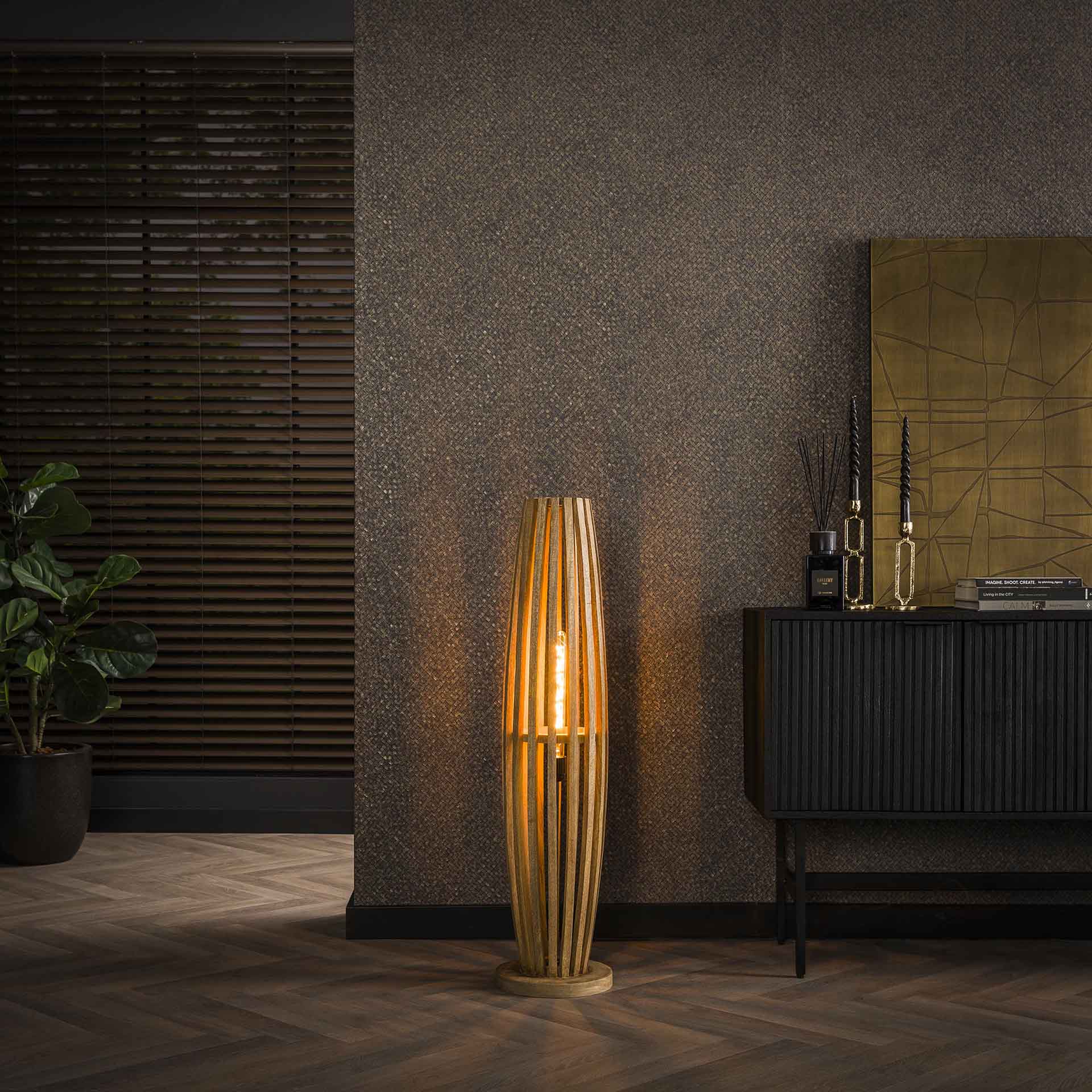Vloerlamp Mangohout