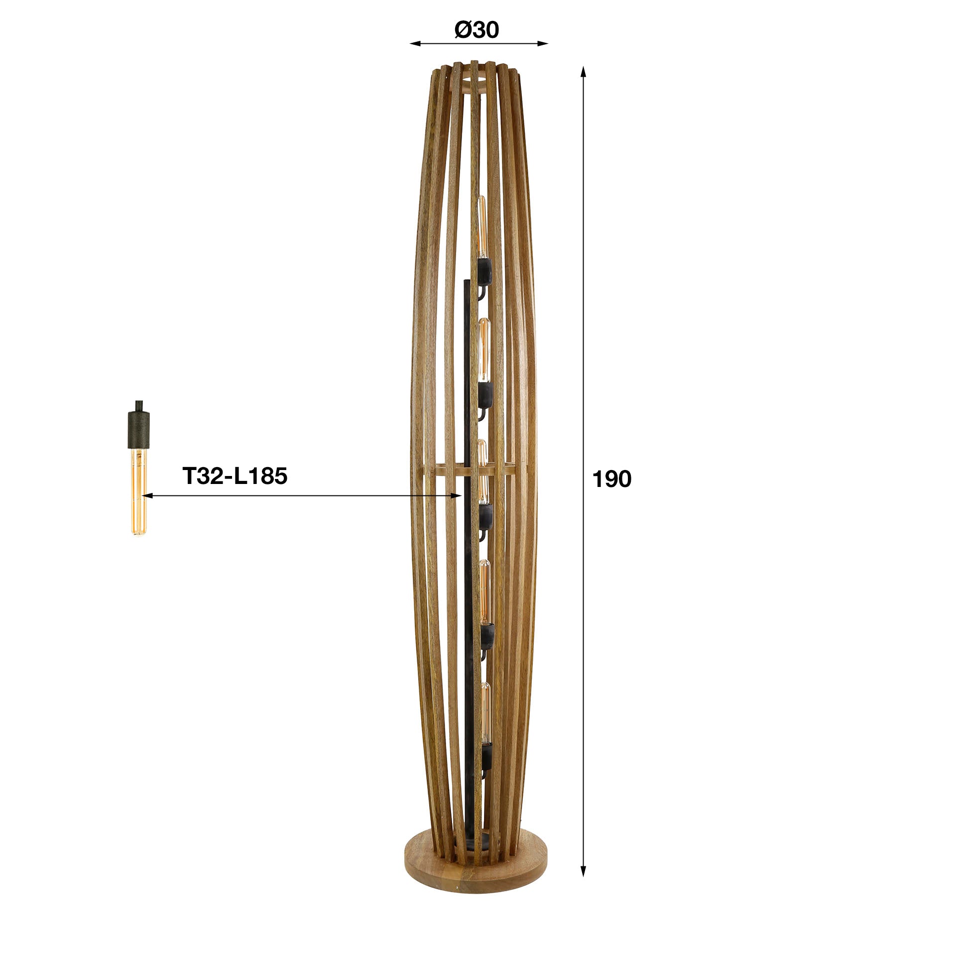 Vloerlamp Orbit XL - 5L