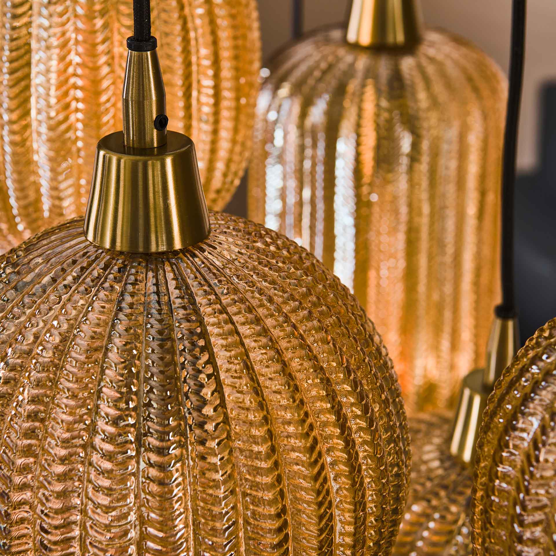 Hanglamp 7L met verstelbare kapjes