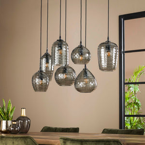 Hanglamp Hexagon - 7 Lichts
