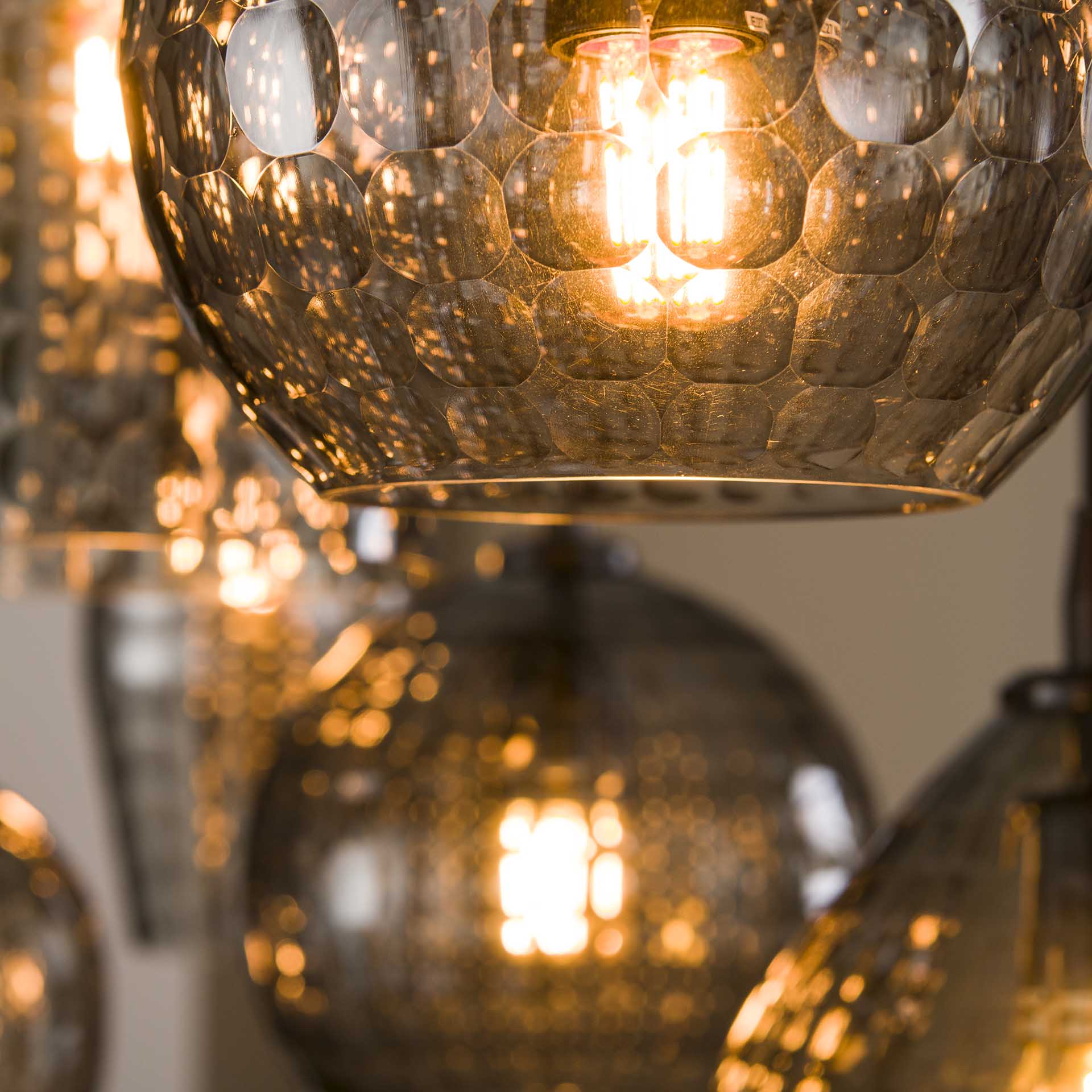 Hanglamp Hexagon - 7 Lichts