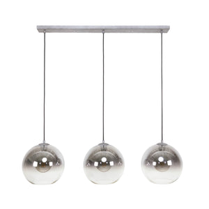 Hanglamp Bubble Shaded - 3 rookglazen lampen