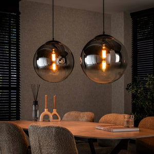 Hanglamp Bubble Shaded XL - Arctic Zwart