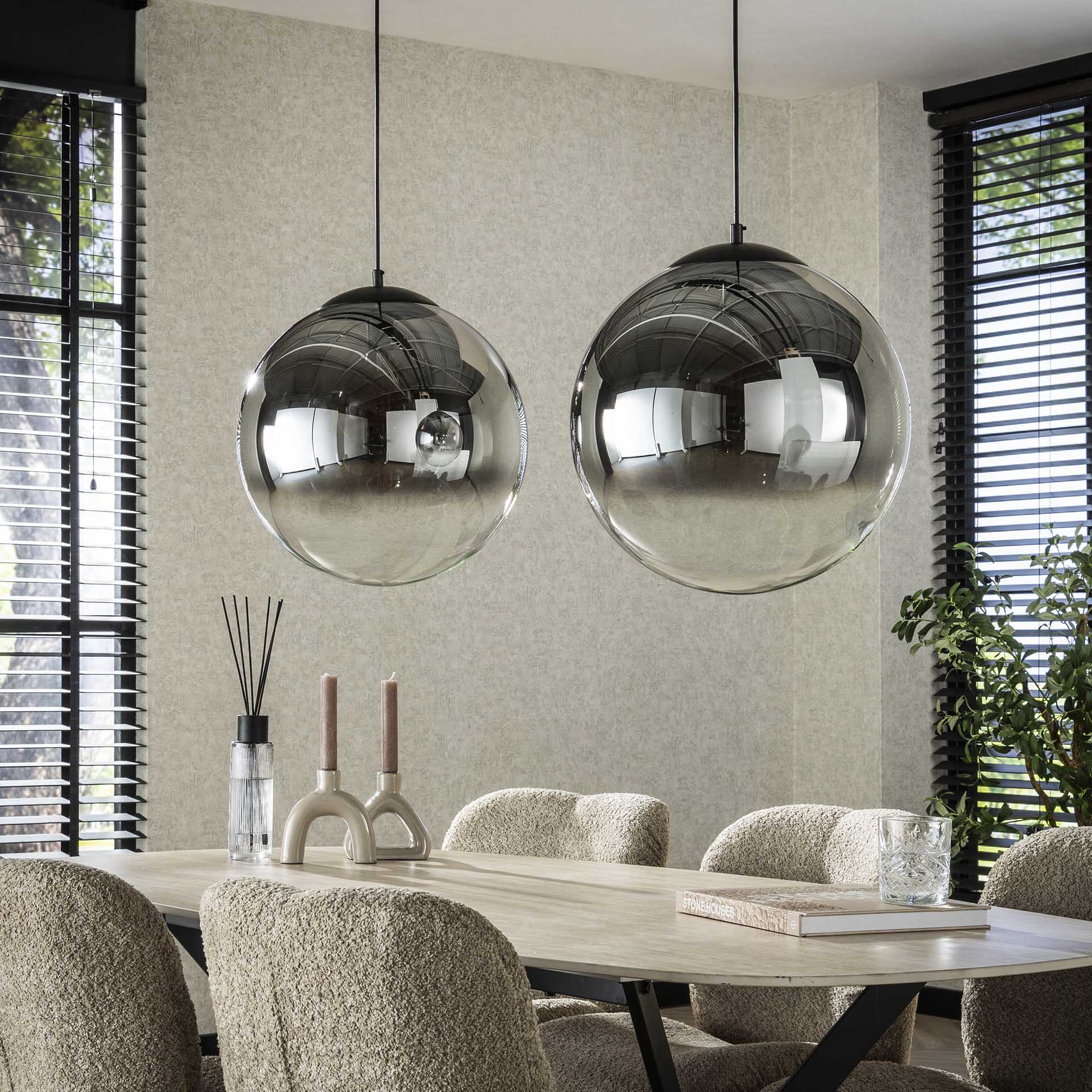 Hanglamp Bubble Shaded XL - Arctic Zwart