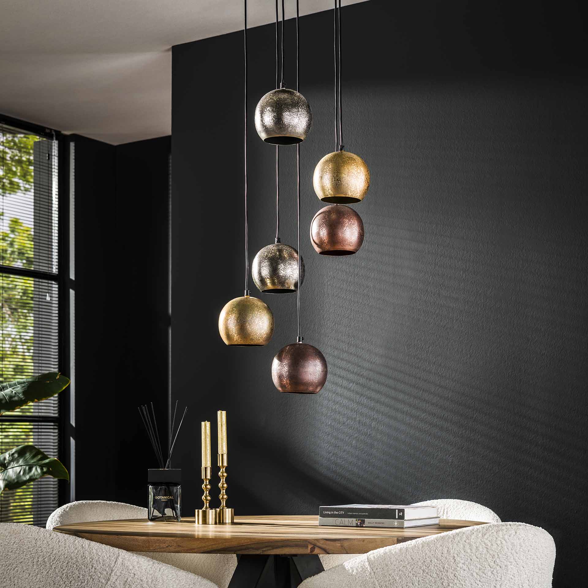 Hanglamp 6L Trapvormig
