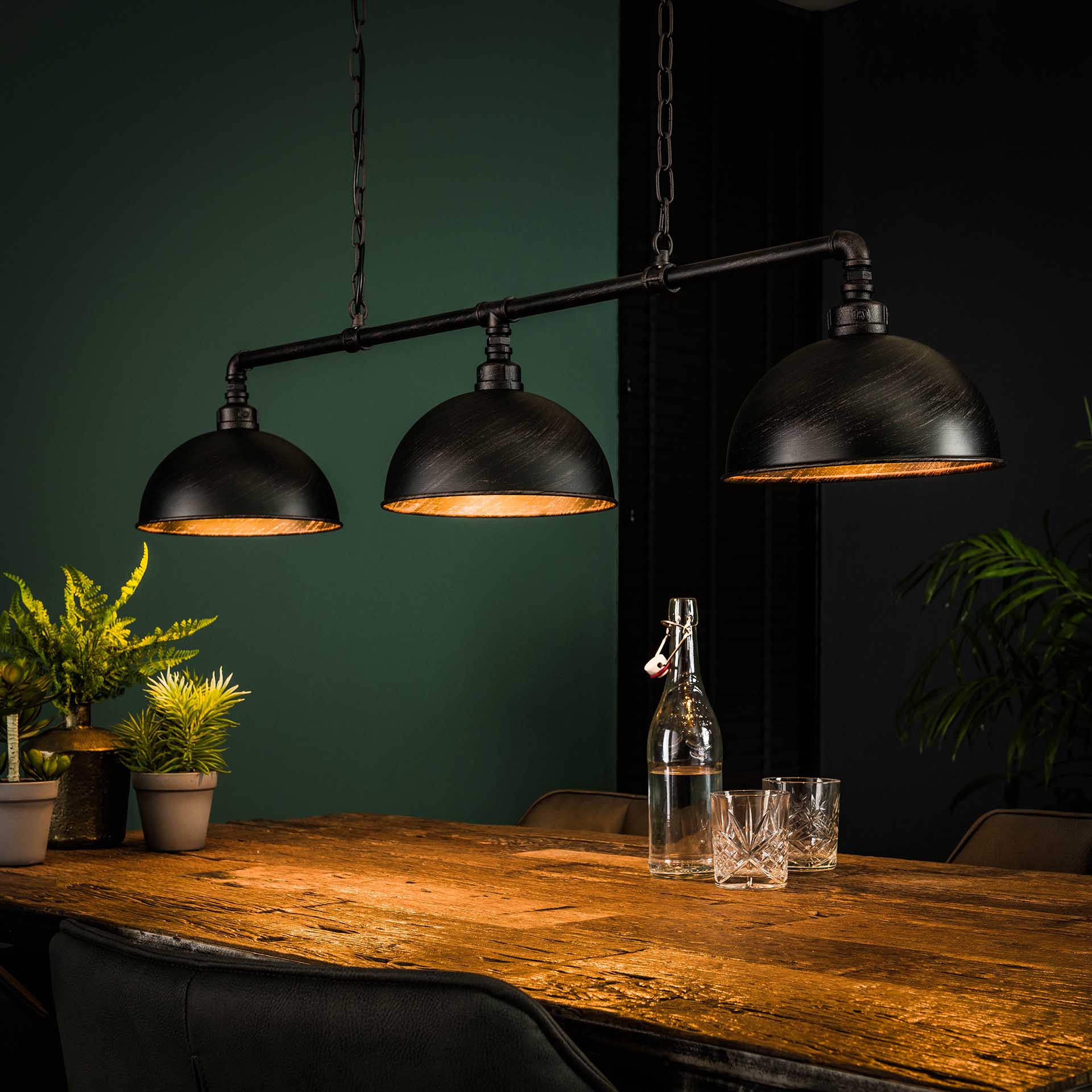 Hanglamp Industrieel Matzwart