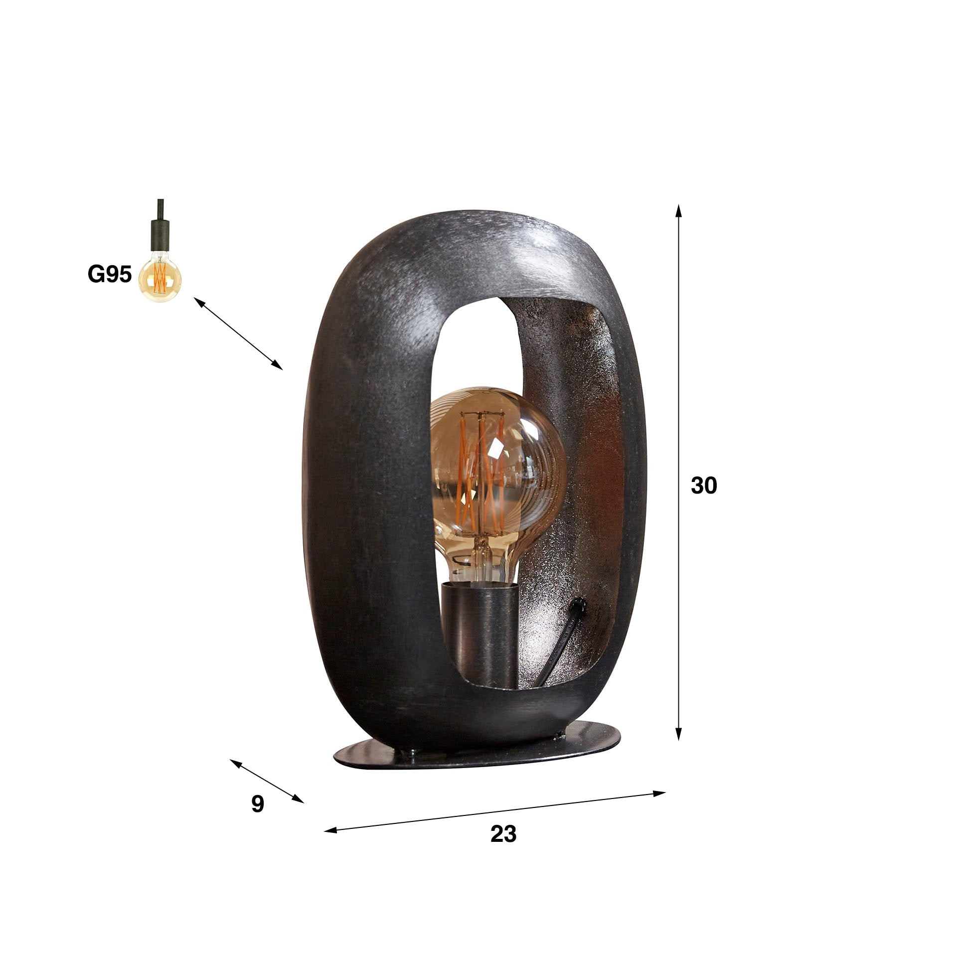 Tafellamp Arch - Compact formaat