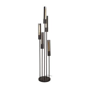 Vloerlamp Tube - Mat Zwart