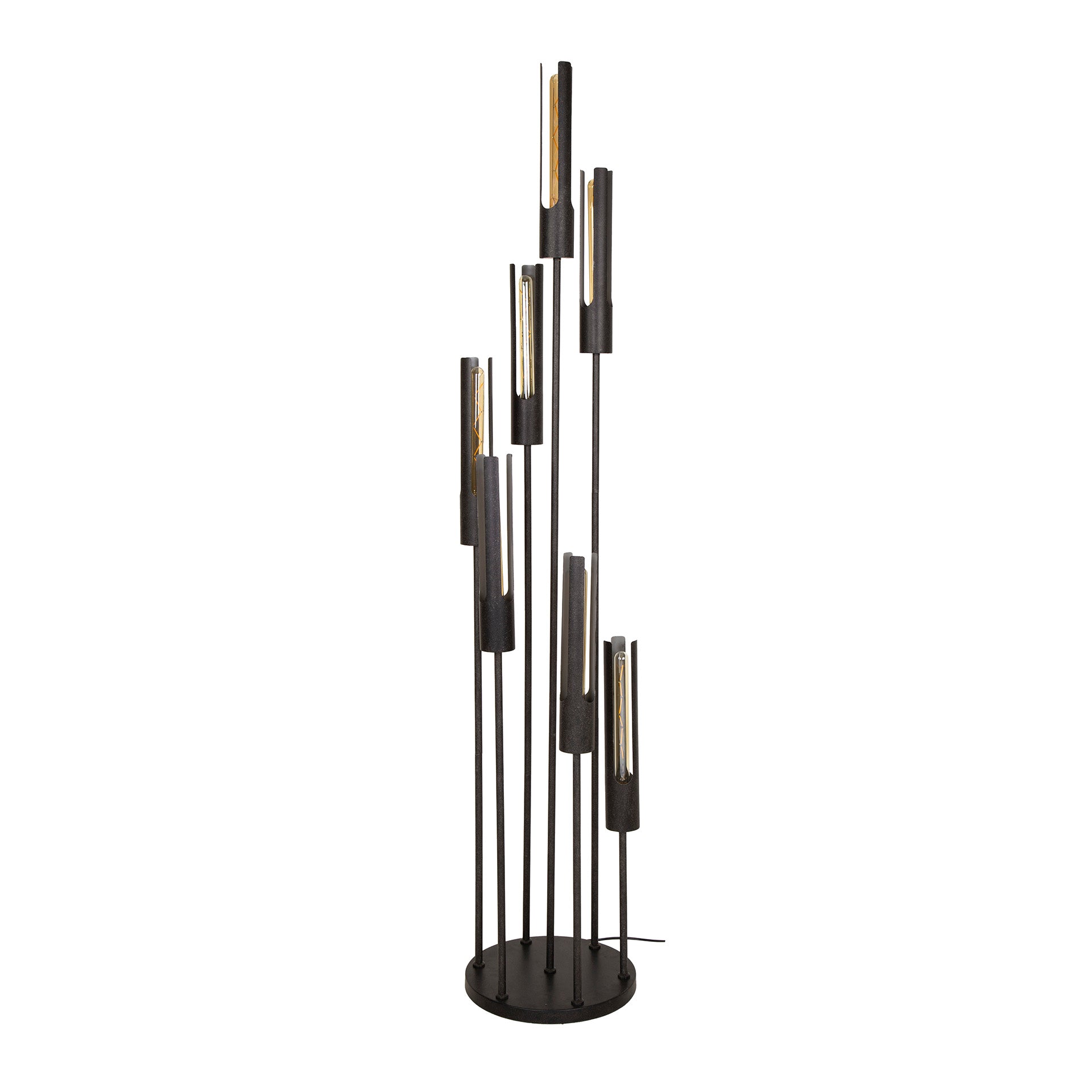 Vloerlamp Trapvormig - Zwart