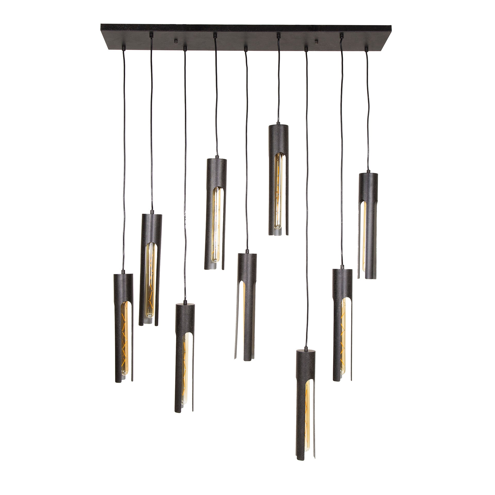 Hanglamp Tube Artic Black