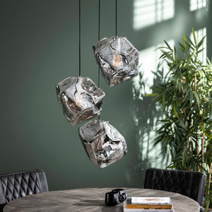 Hanglamp Getrapt - 3 Glasbollen