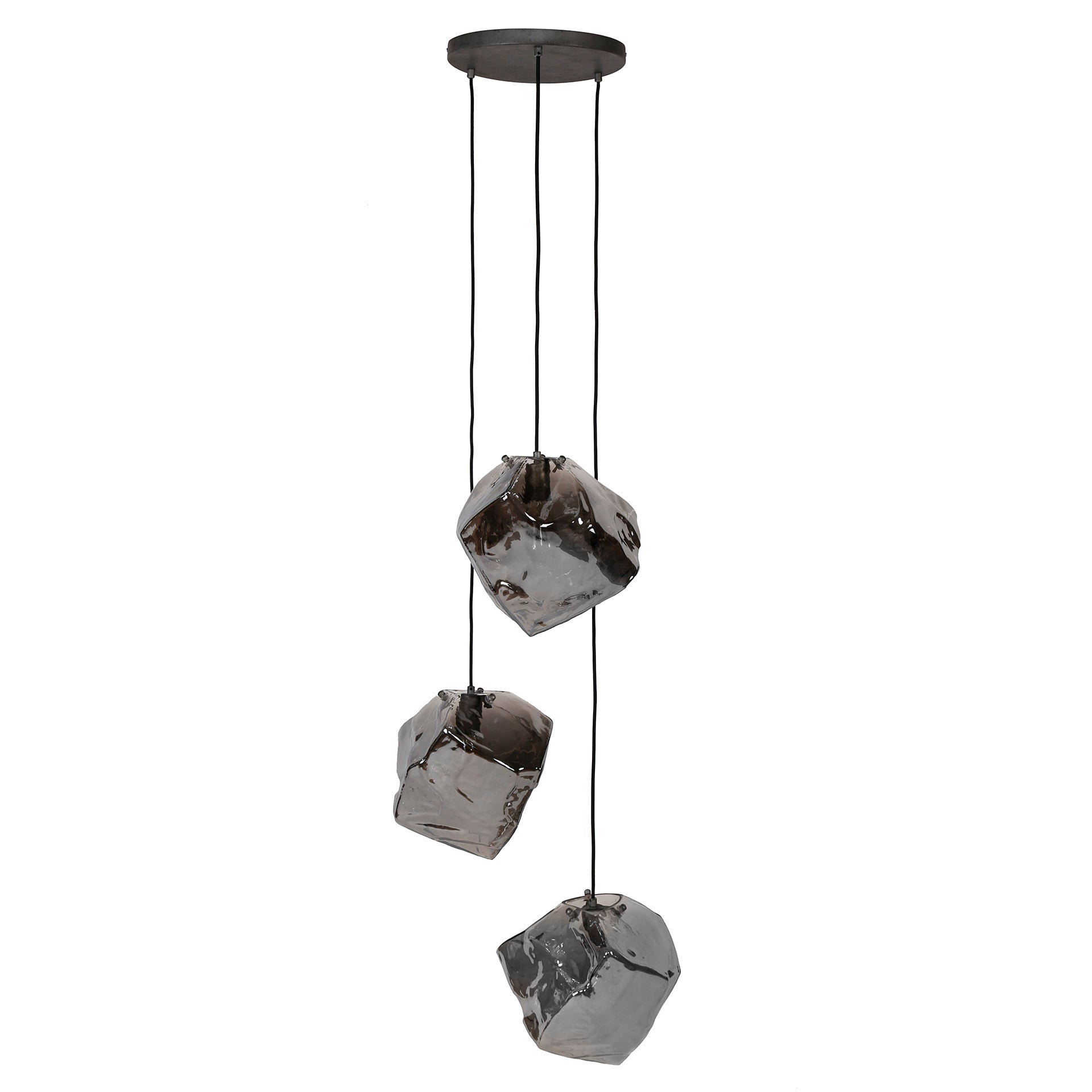 Hanglamp Getrapt - 3 Glasbollen