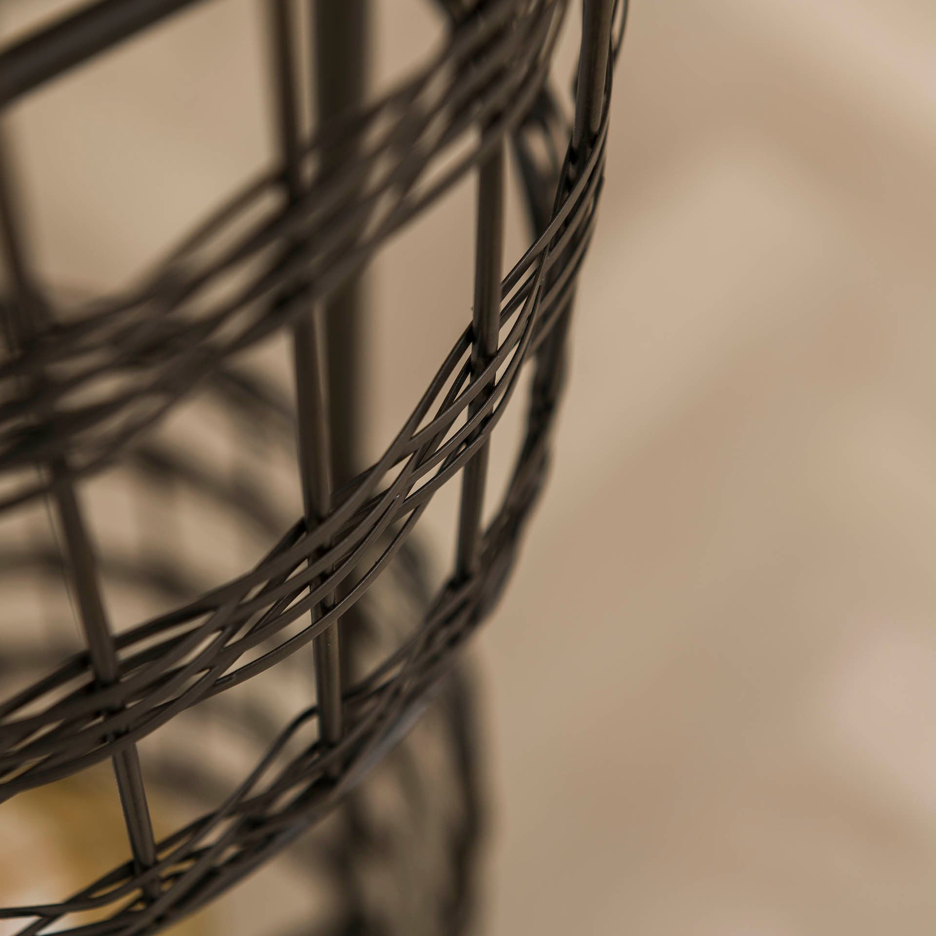 Vloerlamp 2L Zwart Nikkel