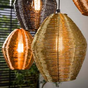 Hanglamp Web Mix - 5 lichtpunten