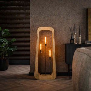 Vloerlamp Mangohout