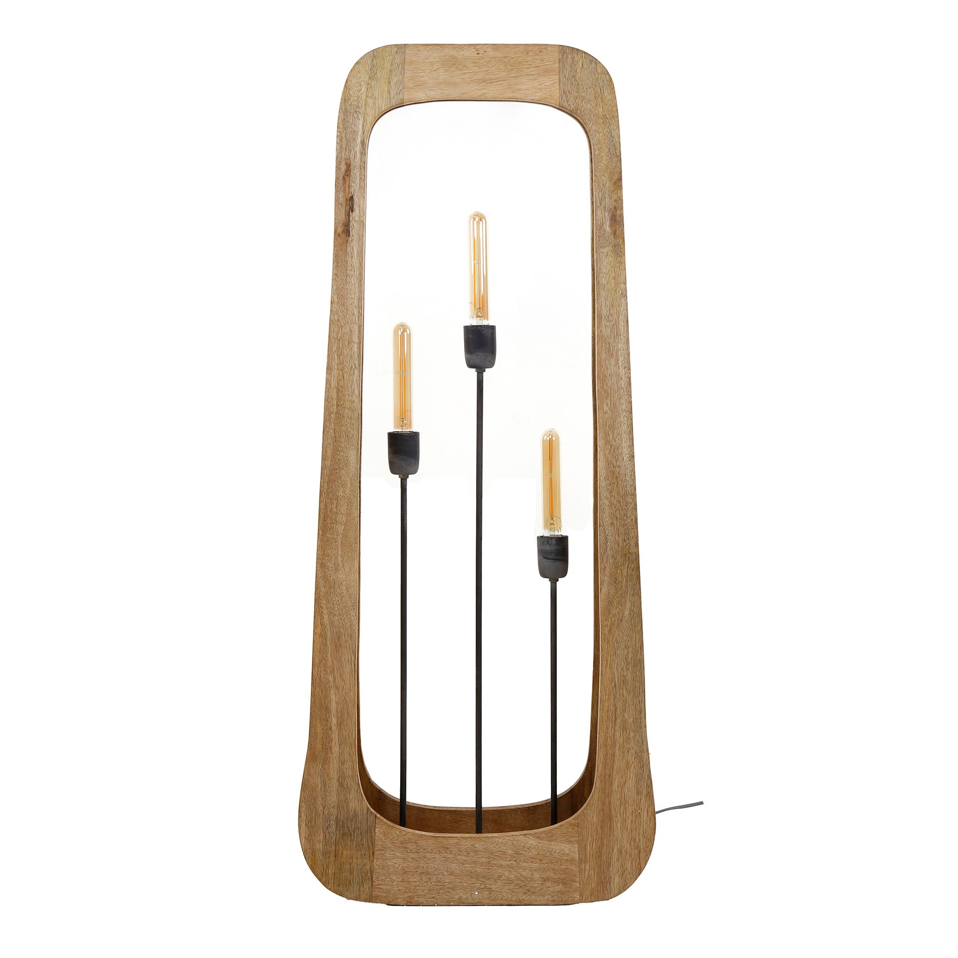 Vloerlamp Mangohout