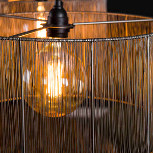 Hanglamp Zwart Nikkel - Verstelbaar