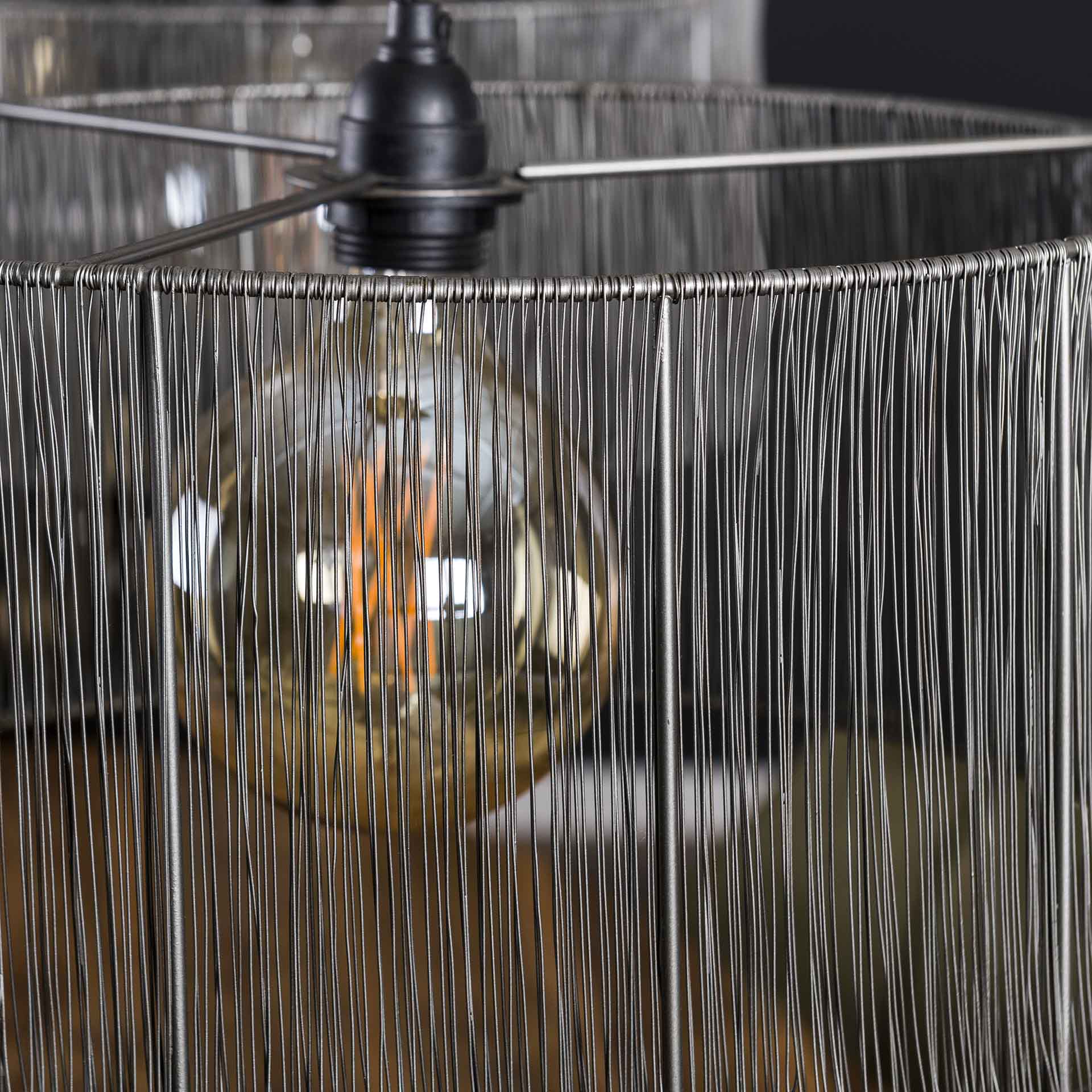 Hanglamp Zwart Nikkel - Verstelbaar
