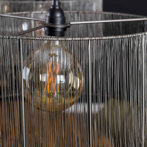 Hanglamp Zwart Nikkel - Verstelbaar