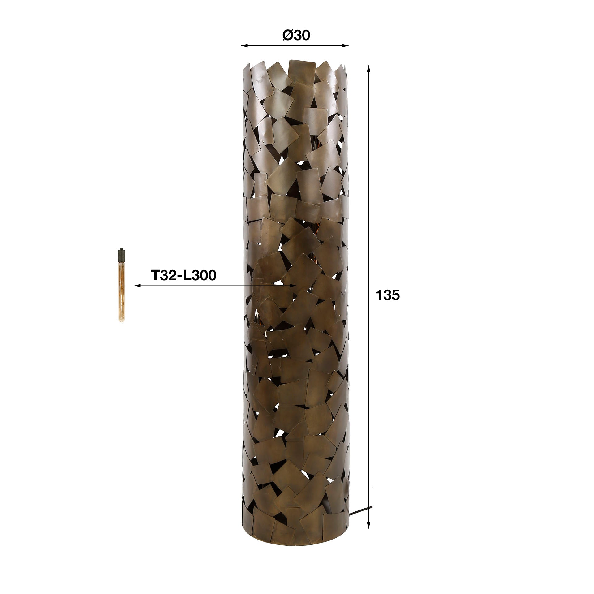 Vloerlamp Patch Cylinder