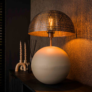Tafellamp Light Sphere - Natural Grey