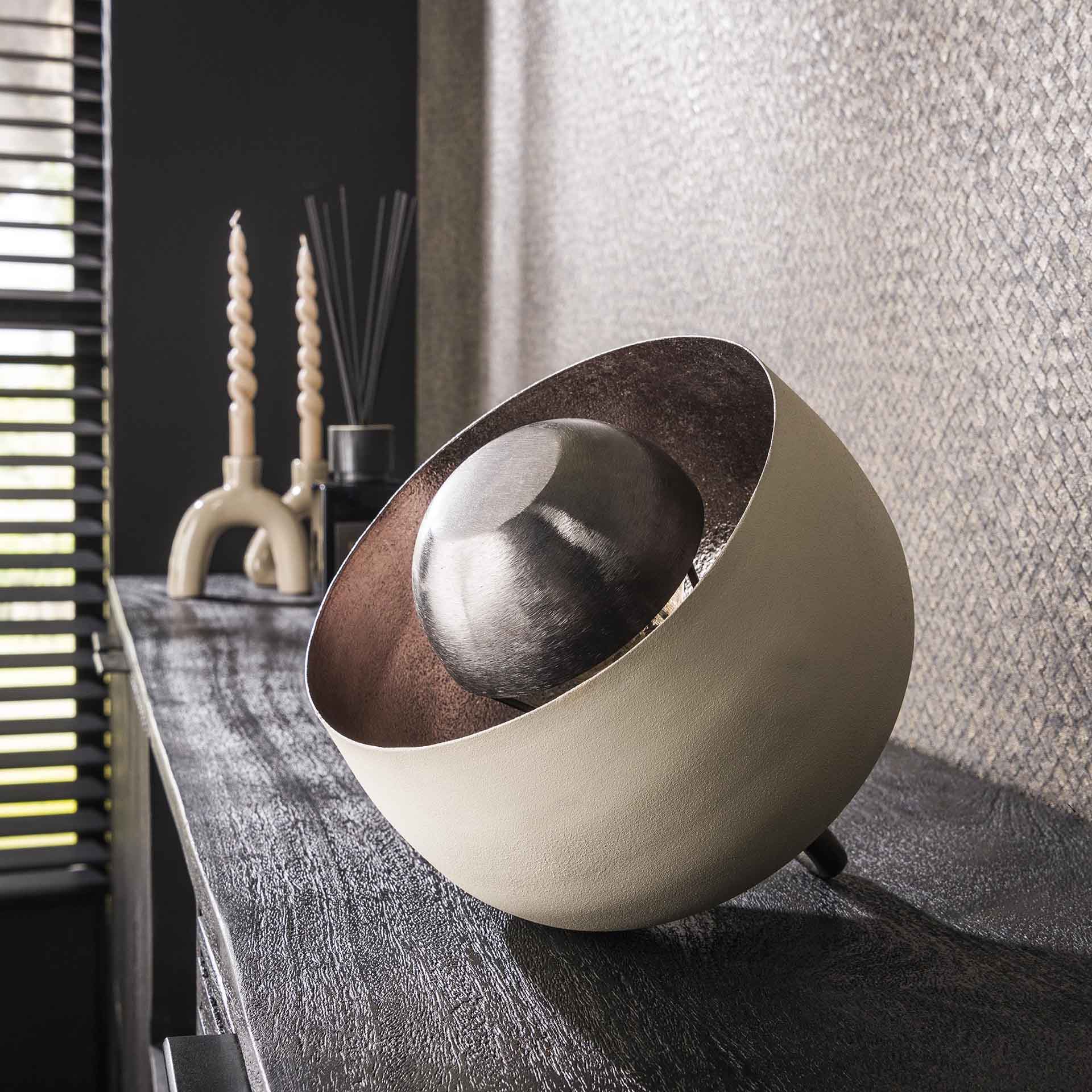 Tafellamp Naturel Grijs