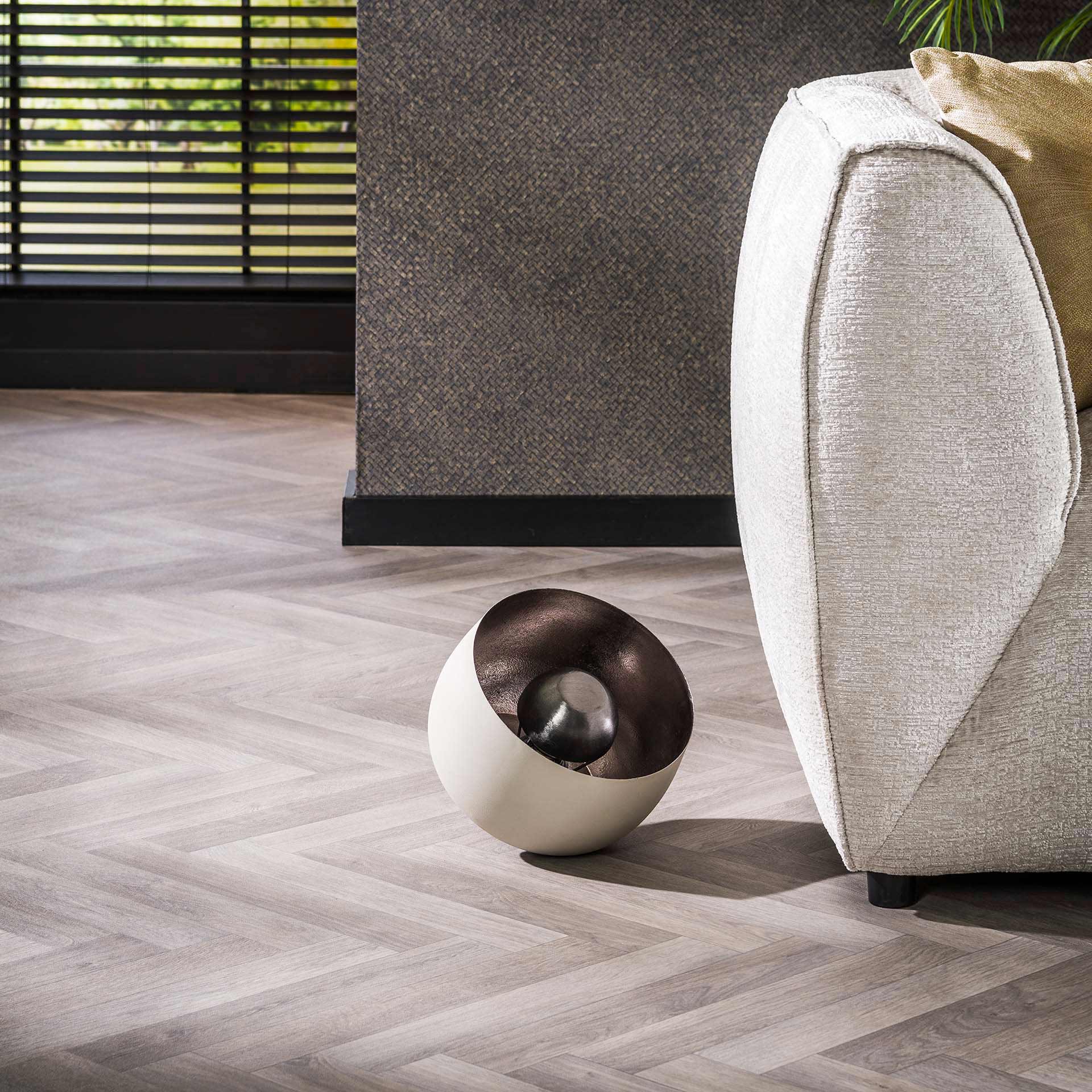 Tafellamp Reflectorkap Naturel Grijs