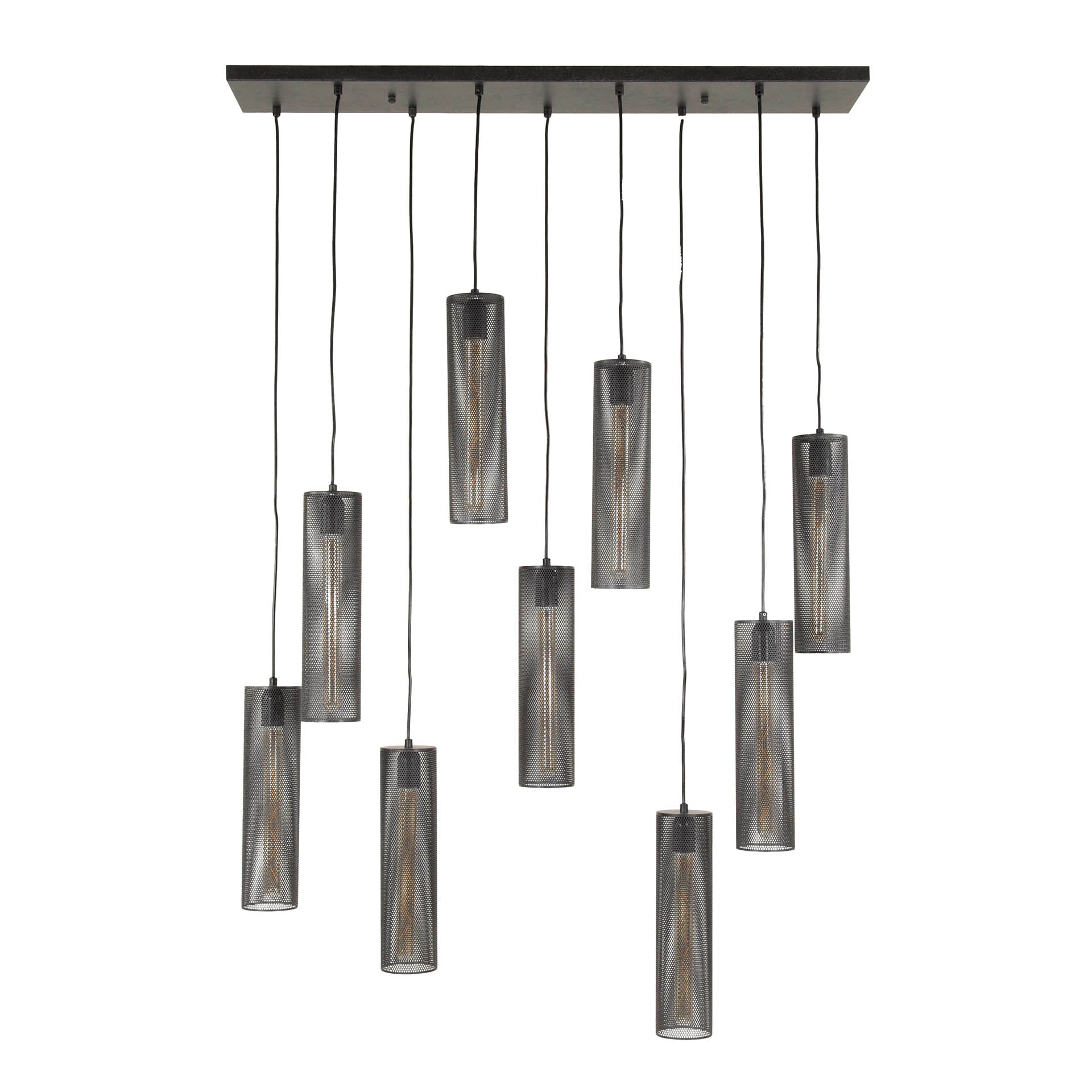 Hanglamp Artic - 9 lampenkappen