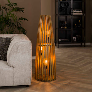 Vloerlamp Mangohout