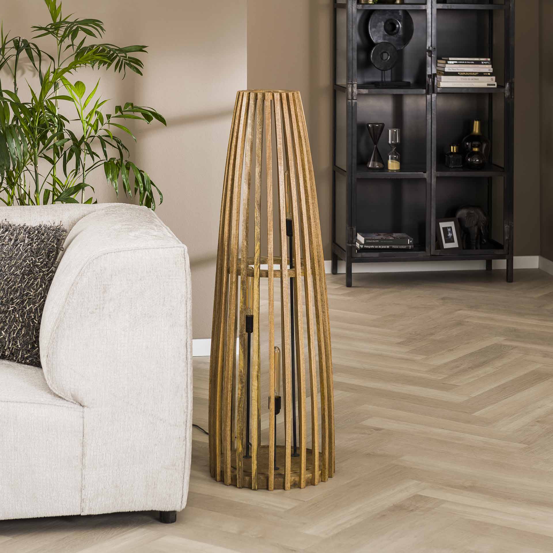 Vloerlamp Mangohout